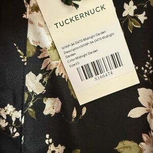 Tuckernuck Floral Dress with Yellow Accent